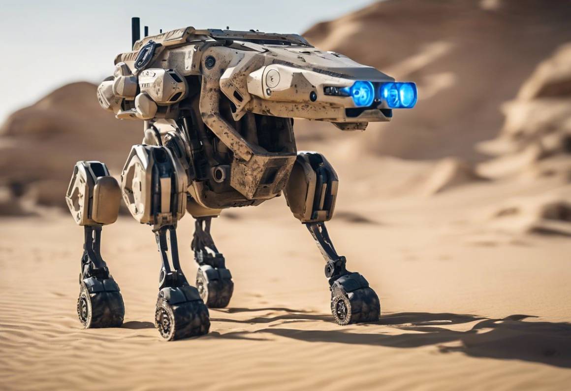 Cani robot armati dell'esercito USA usati per test in Medio Oriente