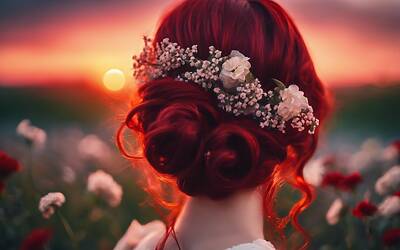 Capelli rosso scuro: esplora l'arte e il fascino del colore profondo