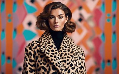 Cappotti ispirati agli anni Sessanta: tendenze moda tra maculato e furry