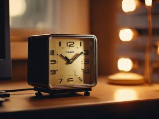 Casio trasforma un orologio digitale classico in un originale orologio da tavolo retro