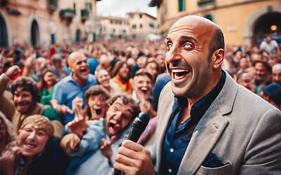 Checco Zalone sfida La Corrida: Italia 1 tra divertimento e recensioni