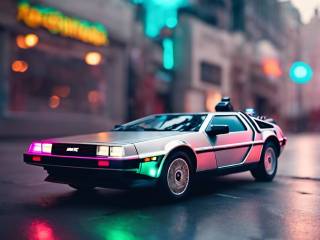 Christopher Lloyd presenta la DeLorean e svela la Capsula del Tempo