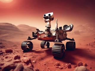 Curiosity di NASA continua a esplorare Marte nonostante i problemi alle ruote