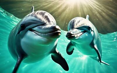 Delfini si sorridono mentre giocano: scoperte sorprendenti sulla loro comunicazione