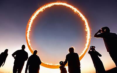 Eclissi di Sole anulare a ottobre: scopri come e dove osservarla
