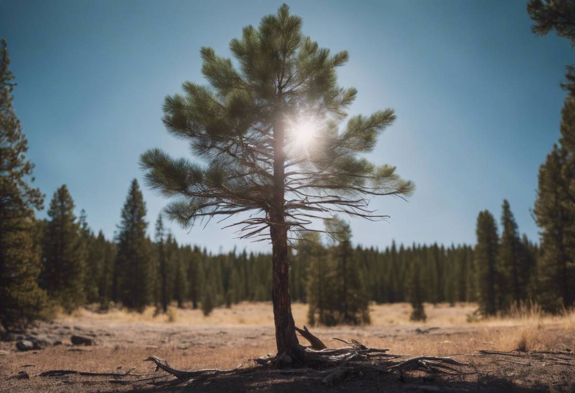 Esperimento svizzero analizza la siccità forestale come causa del cambiamento climatico