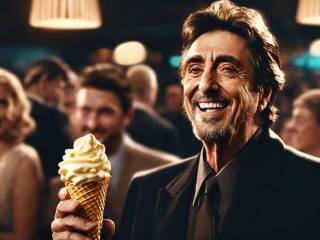 Fazio e Al Pacino: Gelato, risate e tensioni inaspettate a Che tempo che fa