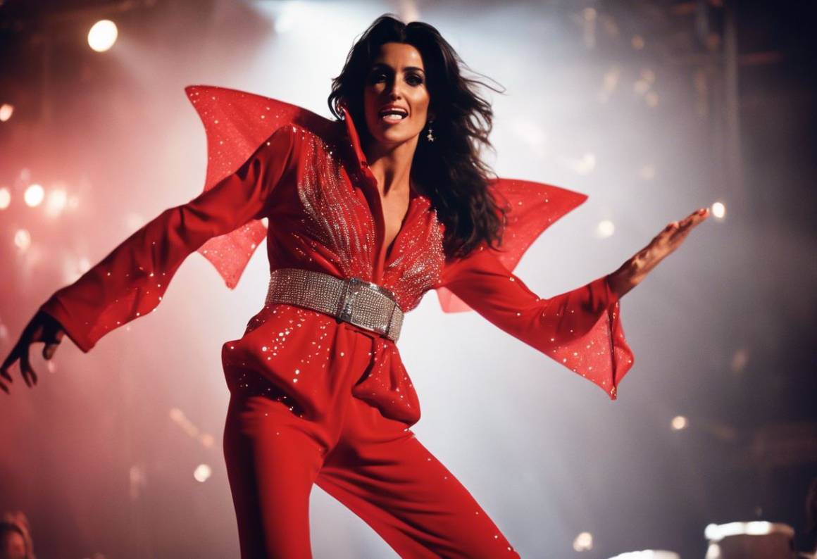 Federica Nargi sorprende a Ballando con le Stelle con look da Elvis Presley