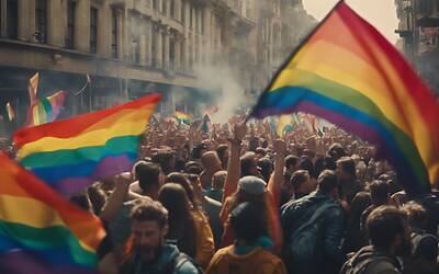 Femministe e gay sotto attacco: il paradosso rivelato nel corteo pro Pal