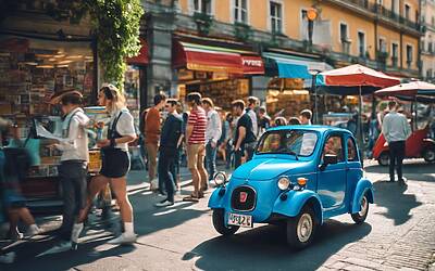 FIAT Topolino: il progetto TOP-NEWS arriva nelle edicole di Milano