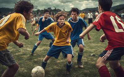 Figlio di Aldo Serena protagonista di una rissa in campo durante la partita
