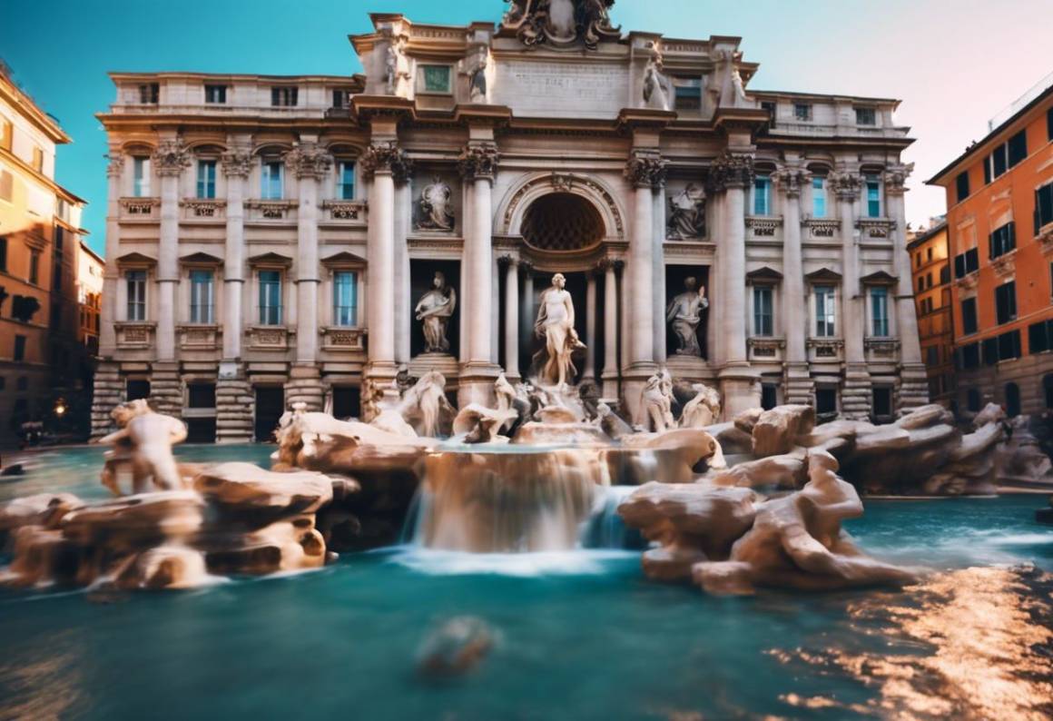 Fontana di Trevi: ingressi limitati con pannelli trasparenti per la sicurezza