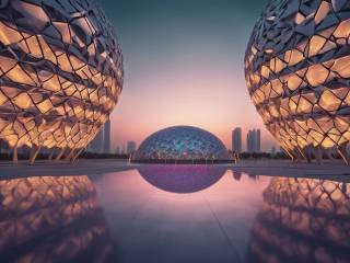 Gemella della Sphere di Las Vegas: nuova meraviglia architettonica ad Abu Dhabi