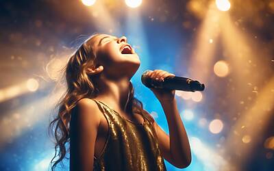 Giovane concorrente sorprende giuria e pubblico in un talent show di successo