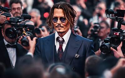 Johnny Depp conquista la Festa del Cinema con il suo inconfondibile fascino