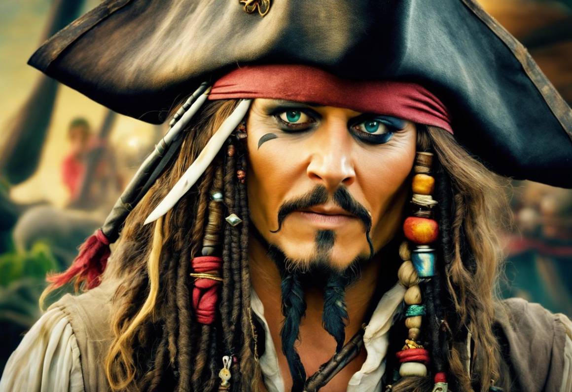 Johnny Depp replica Jack Sparrow e sorprende i bambini in ospedale