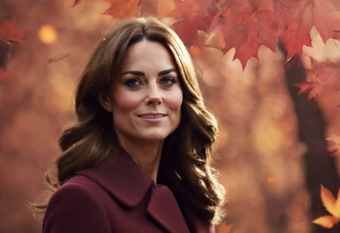 Kate Middleton incanta con un beauty look autunnale per il suo ritorno