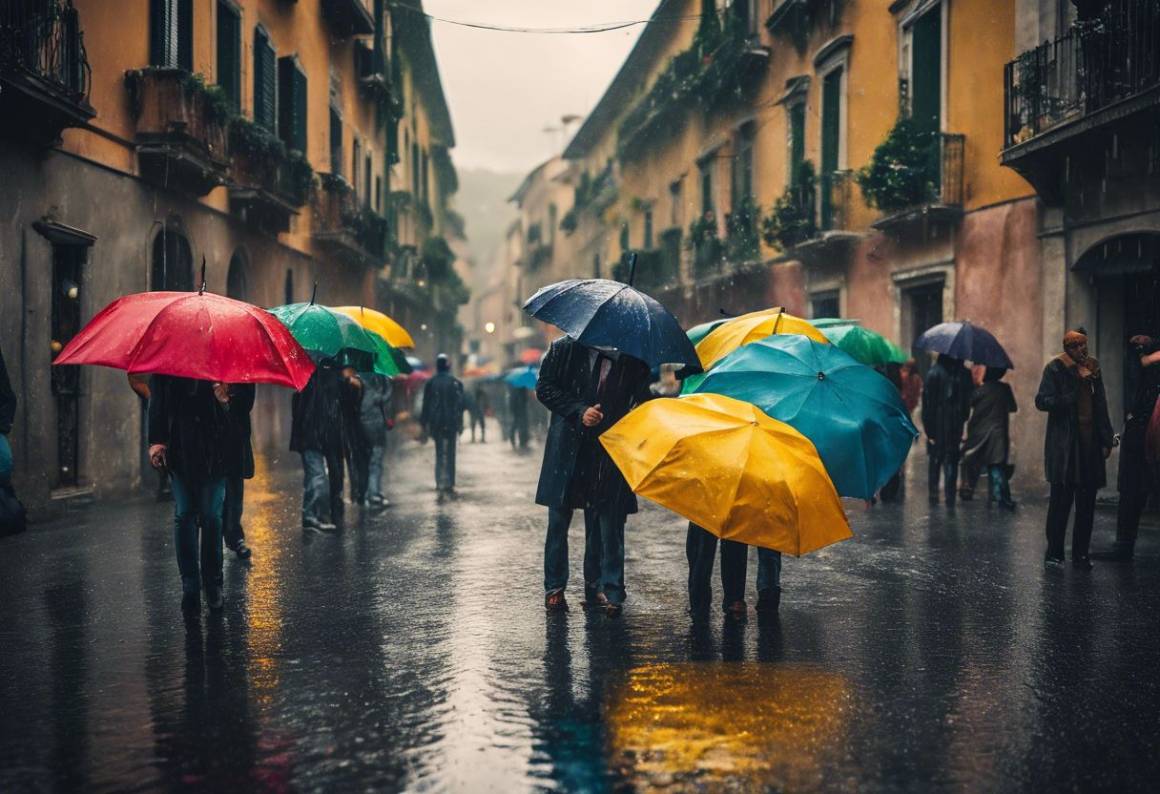 Maltempo in arrivo: pioggia e vento accompagneranno il weekend in Italia