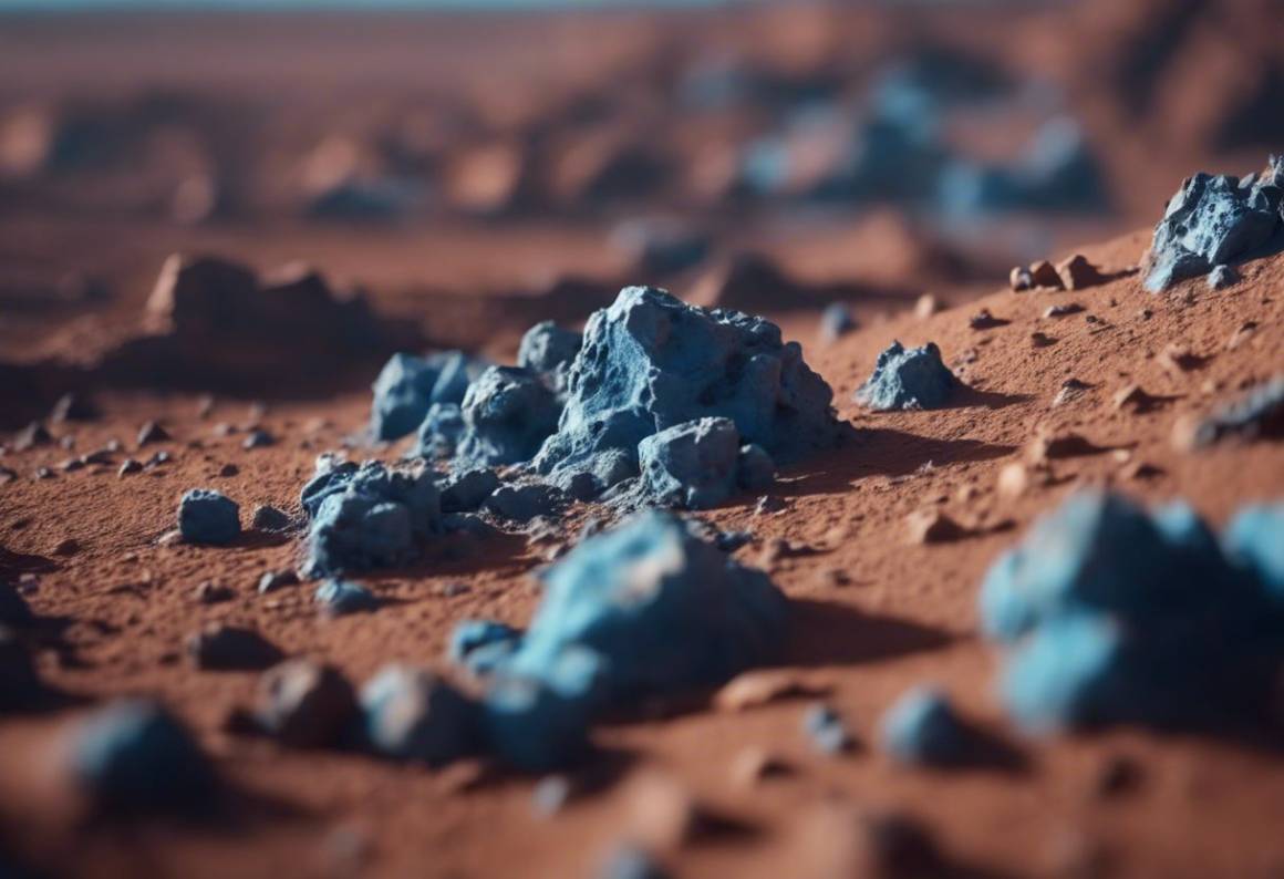 Marte sorprende con le sue rocce blu: scoperte incredibili dalla Nasa