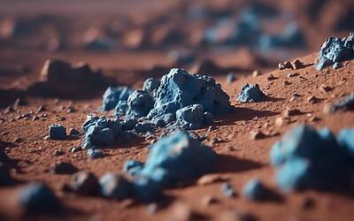 Marte sorprende con le sue rocce blu: scoperte incredibili dalla Nasa