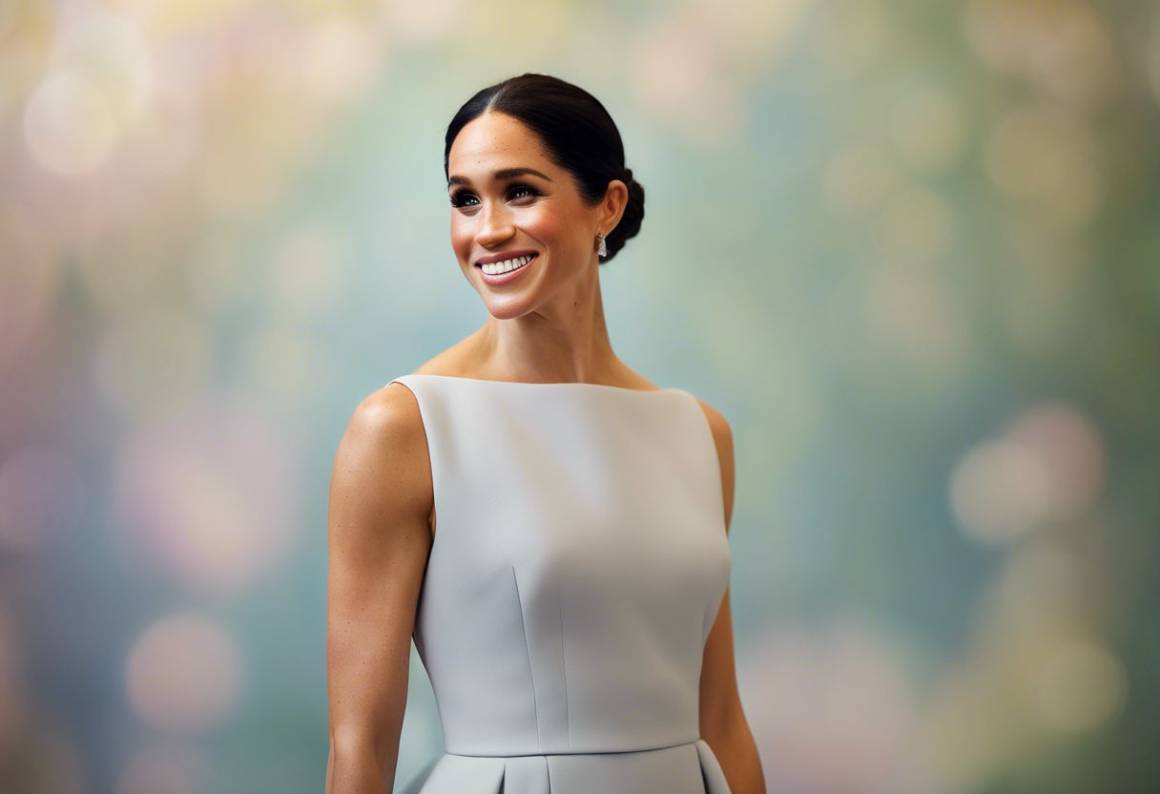 Meghan Markle sfoggia abito riciclato di Carolina Herrera per il suo ritorno