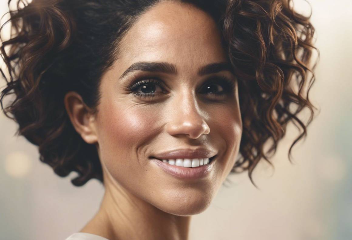 Meghan Markle sfoggia capelli afro: eleganza e stile nel suo ritorno