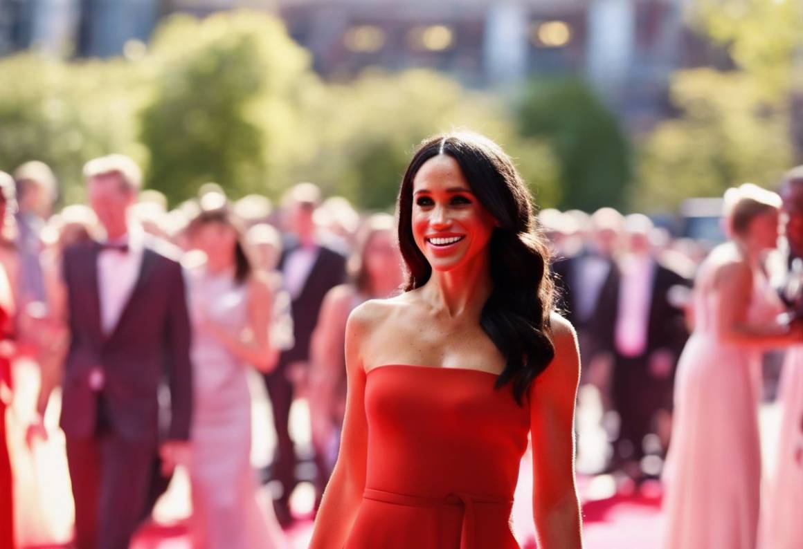 Meghan Markle svela la sua strategia in una serata senza Harry