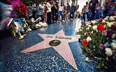 Otis Redding riceve stella postuma sulla Walk of Fame a Los Angeles