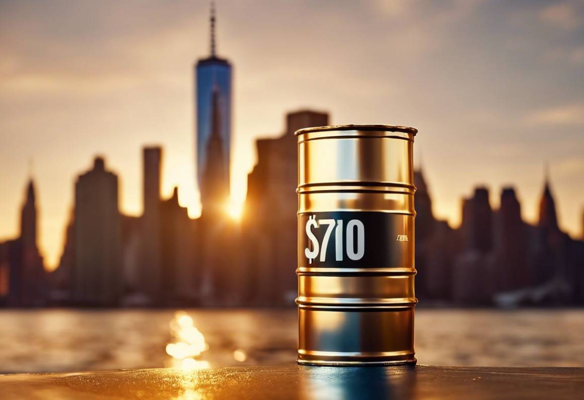 Petrolio in rialzo a New York, raggiunge 70,62 dollari al barile