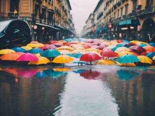 Pioggia a Milano: preoccupazioni per l'evento meteorologico più grave di sempre