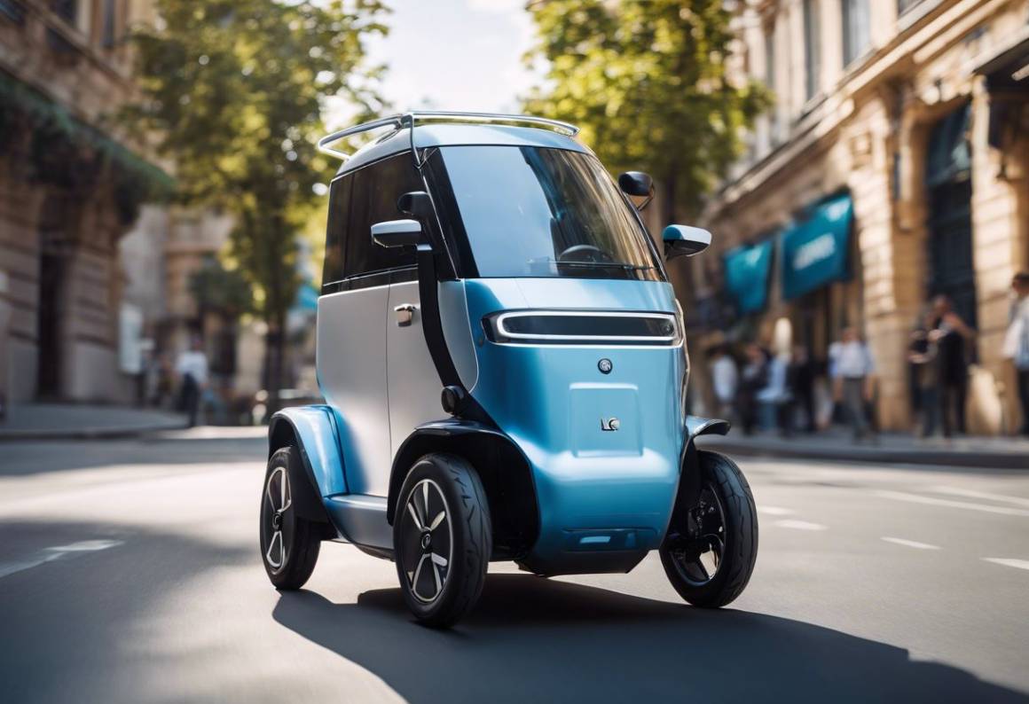 Quadriciclo elettrico LoJo W300: rivoluziona la mobilità sostenibile nelle città