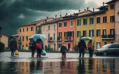 Regione in Italia con maggior rischio alluvioni: scopri i territori in pericolo