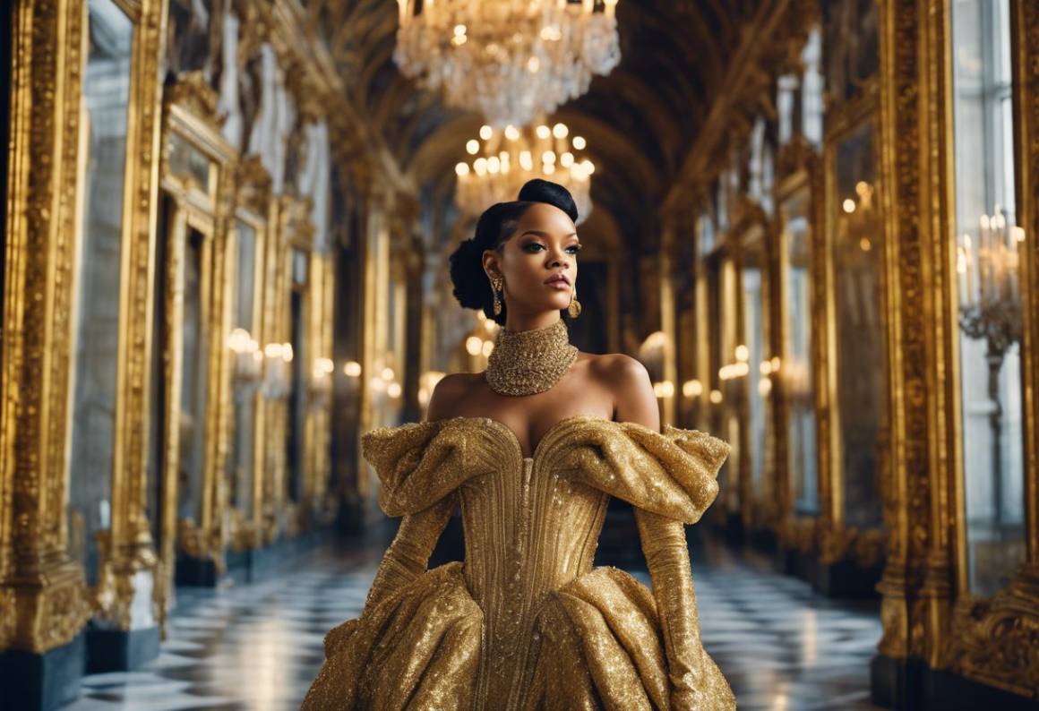 Rihanna incanta a Versailles nel backstage esclusivo per Dior Parfums