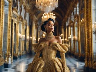 Rihanna incanta a Versailles nel backstage esclusivo per Dior Parfums