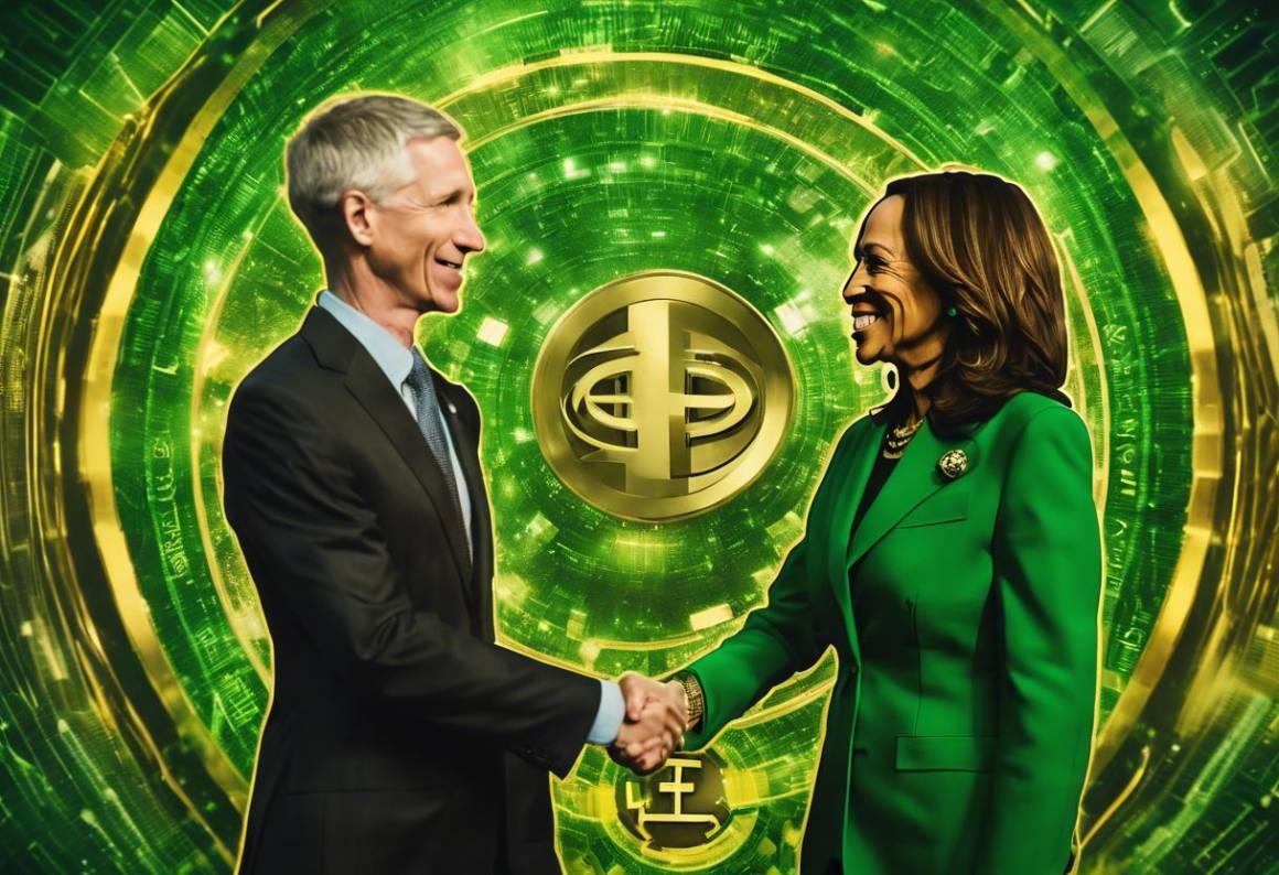 Ripple Co-Founder Larsen Sostiene Kamala Harris con XRP per le Elezioni