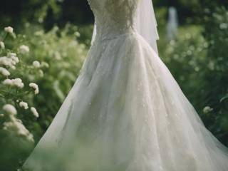 Roberto Rossellini sorprende: matrimonio con Kirsten Tanjucto in abito da sposo riciclato