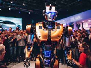 Robot Optimus di Tesla conquista l'evento robotaxi con la sua innovazione unica