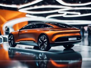 Skywell Q berlina elettrica compatta: innovazione e stile al Salone di Parigi 2024