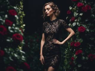 Stile gotico 2024: pizzi, borchie e tocchi romantici per un look unico