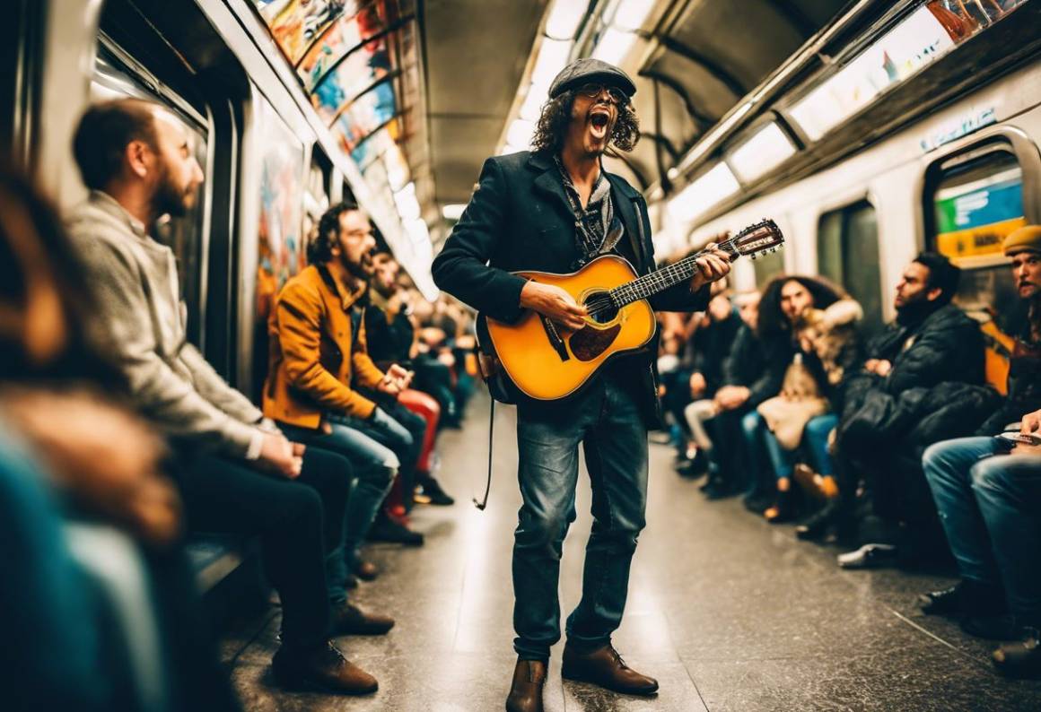 Tananai sorprende Milano cantando Tango in napoletano nella metro