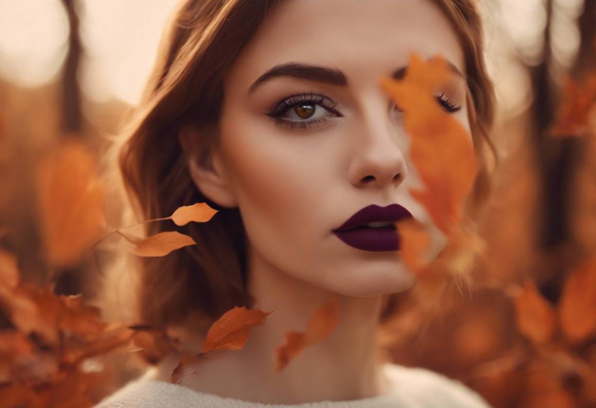 Tendenze make up autunno-inverno 2024: eleganza vintage con rossetti scuri e eyeliner minimal