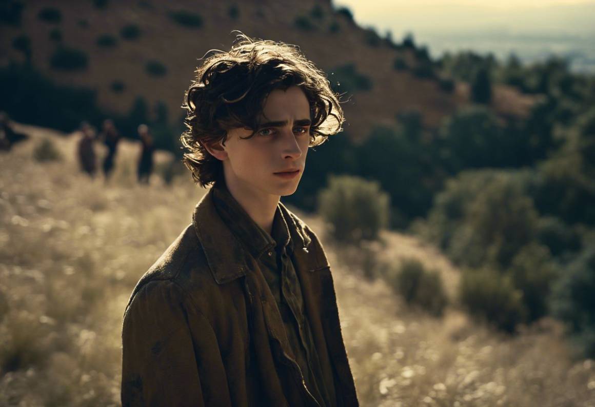 Timothée Chalamet e le curiose immagini di "Marty Supreme" svelate!