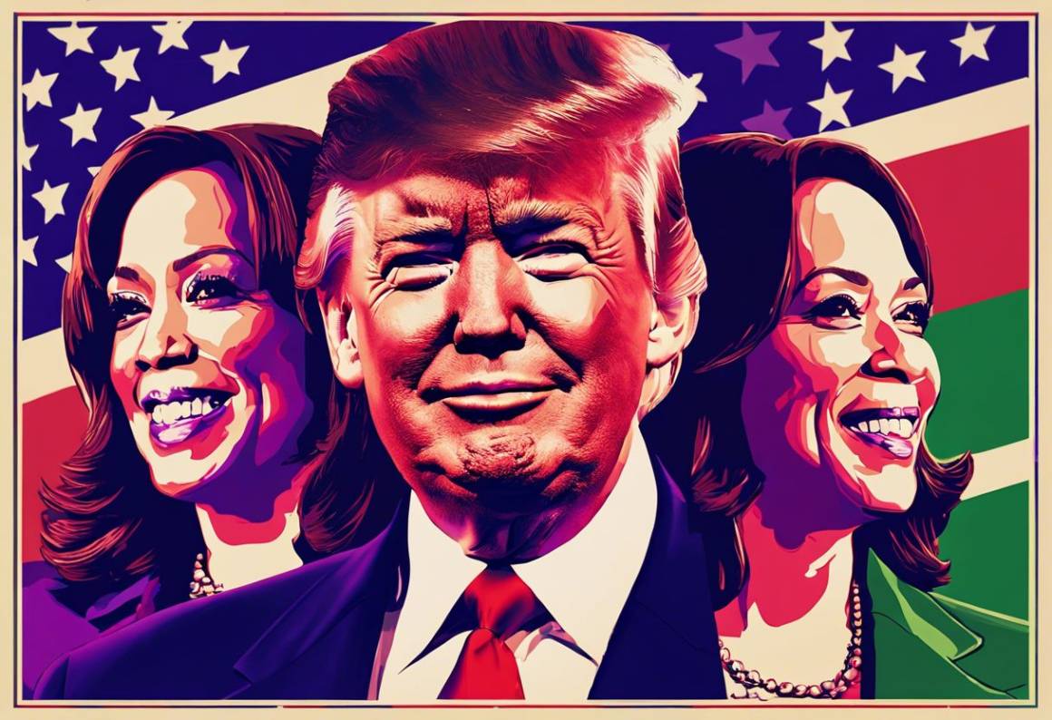 Trump supera Harris di 10 punti: analisi delle attuali scommesse politiche