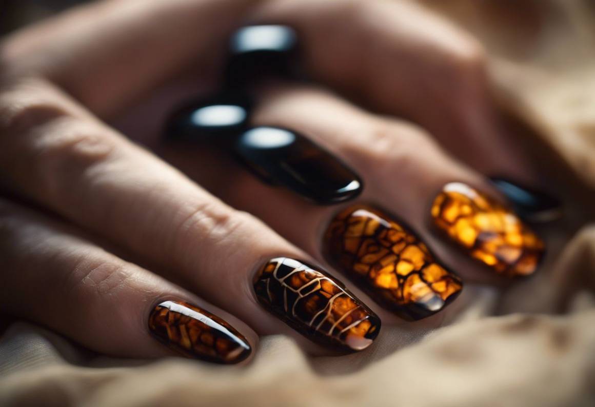 Unghie Tortoise Shell: il trend animalier imperdibile per questo autunno