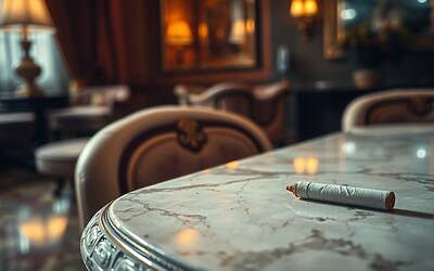 Achille e Martina Colombari: polemica sulla canzone in hotel di lusso