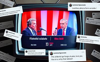 Alex Belli e Lorenzo Spolverato: frecciatine e rivalità tra due personalità celebri