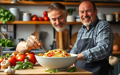 Andy Luotto, da star TV a chef di successo a Rapallo
