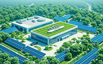 Audi e l'innovativa fabbrica green che guida il futuro dell'automotive