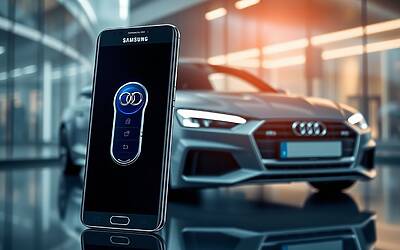 Audi integra chiavi digitali in Samsung Wallet per smartphone Galaxy