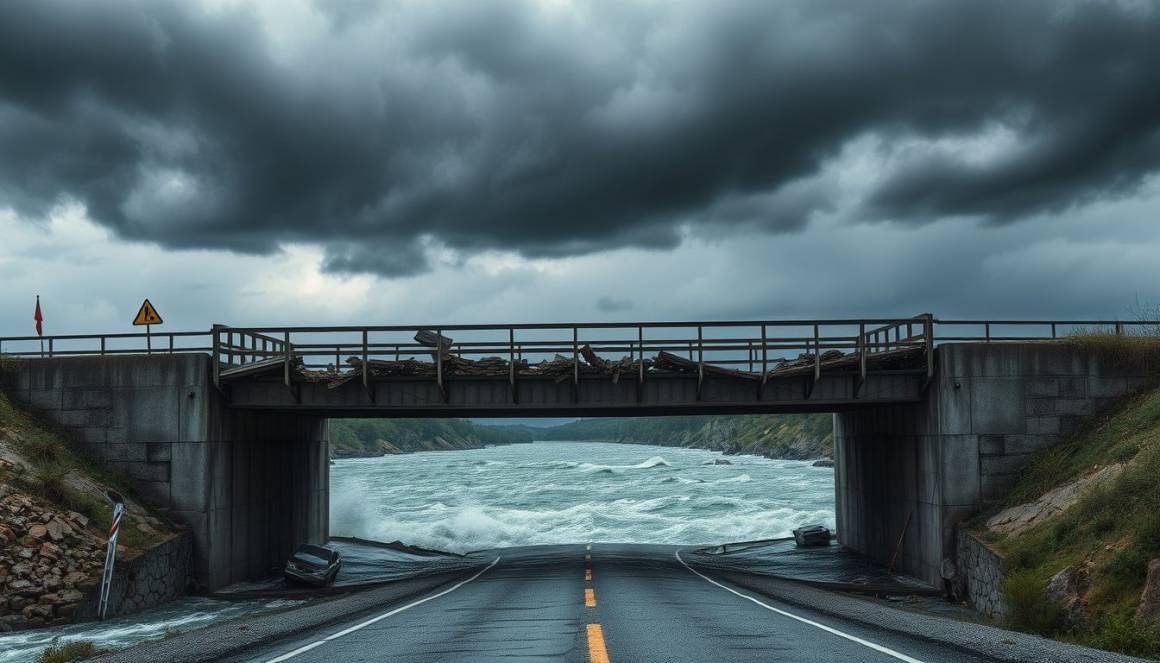 Auto caduta nel vuoto: il ponte crollato su Google Maps sorprende tutti